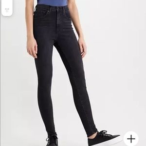 Levi’s mile high rise super skinny jeans